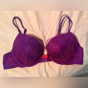 Victoria's Secret Deep Purple Push-Up Bra